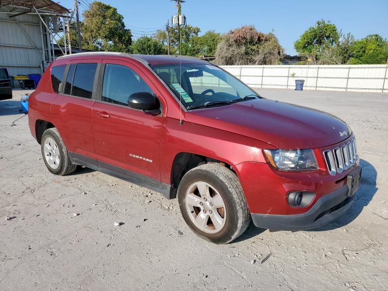 1C4NJCBA5FD313332 - 2015 JEEP COMPASS SPORT 勃艮第红 照片 4