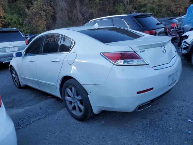 19UUA8F50EA007159 - 2014 ACURA TL TECH WHITE photo 2