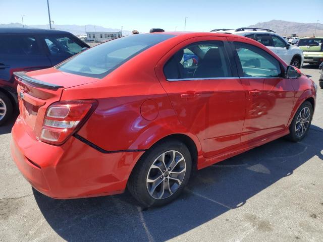 1G1JD5SB7K4110200 - 2019 CHEVROLET SONIC LT RED photo 3