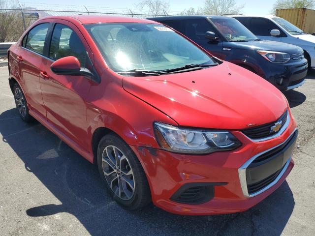 1G1JD5SB7K4110200 - 2019 CHEVROLET SONIC LT RED photo 4