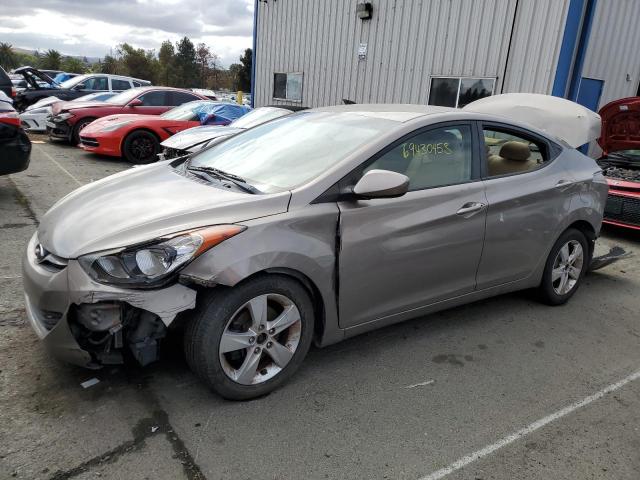 5NPDH4AE7DH319965 - 2013 HYUNDAI ELANTRA GLS TAN photo 1