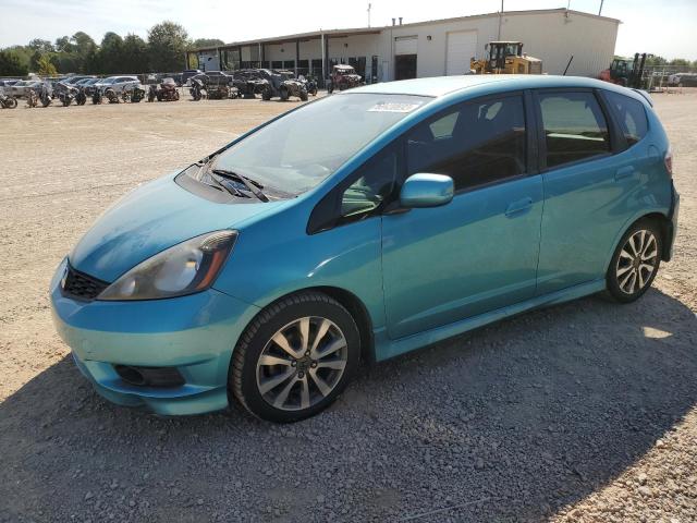 JHMGE8H69CC026363 - 2012 HONDA FIT SPORT TEAL photo 1