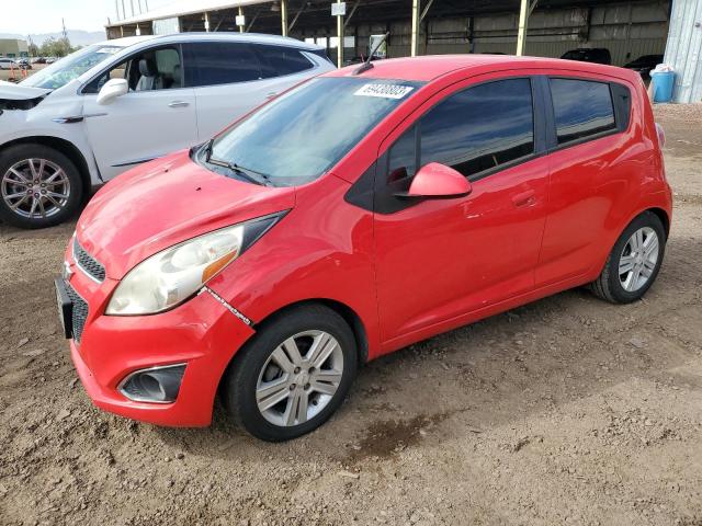 KL8CD6S90DC510863 - 2013 CHEVROLET SPARK 1LT RED photo 1