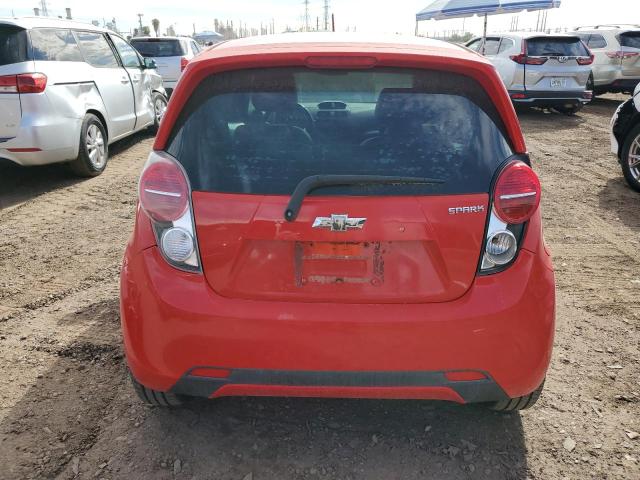 KL8CD6S90DC510863 - 2013 CHEVROLET SPARK 1LT RED photo 6