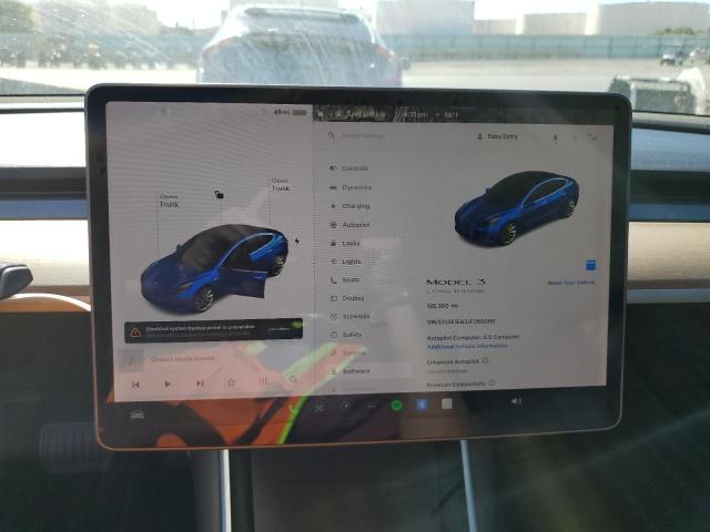 5YJ3E1EA3JF060069 - 2018 TESLA MODEL 3 Bleu photo 9