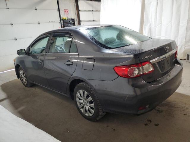 5YFBU4EE4DP202604 - 2013 TOYOTA COROLLA BASE Մոխրագույն լուսանկար 2