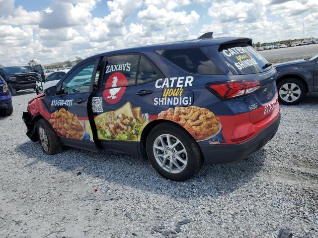 3GNAXHEG9PL149533 - 2023 CHEVROLET EQUINOX LS RED photo 2