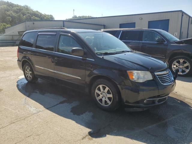 2C4RC1BG7CR307304 - 2012 CHRYSLER TOWN & COU TOURING შავი ფოტო 4