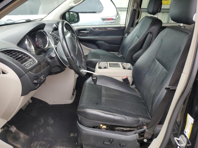 2C4RC1BG7CR307304 - 2012 CHRYSLER TOWN & COU TOURING შავი ფოტო 7