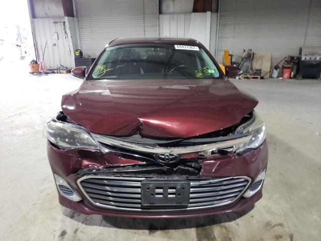 4T1BK1EBXDU012248 - 2013 TOYOTA AVALON BASE MAROON photo 5