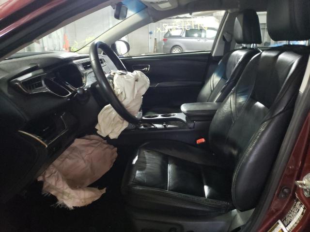 4T1BK1EBXDU012248 - 2013 TOYOTA AVALON BASE 栗色 照片 7