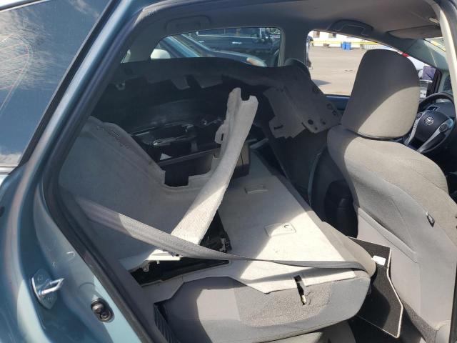 JTDKN3DU3E1781171 - 2014 TOYOTA PRIUS TEAL photo 10
