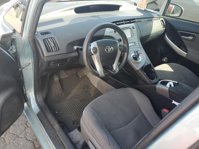 JTDKN3DU3E1781171 - 2014 TOYOTA PRIUS TEAL photo 8