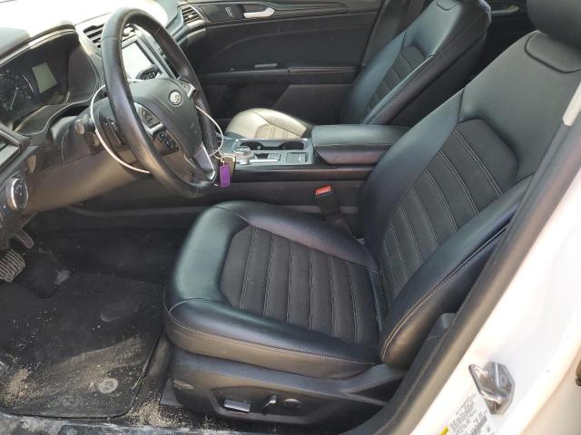 3FA6P0HD5JR211814 - 2018 FORD FUSION SE WHITE photo 7