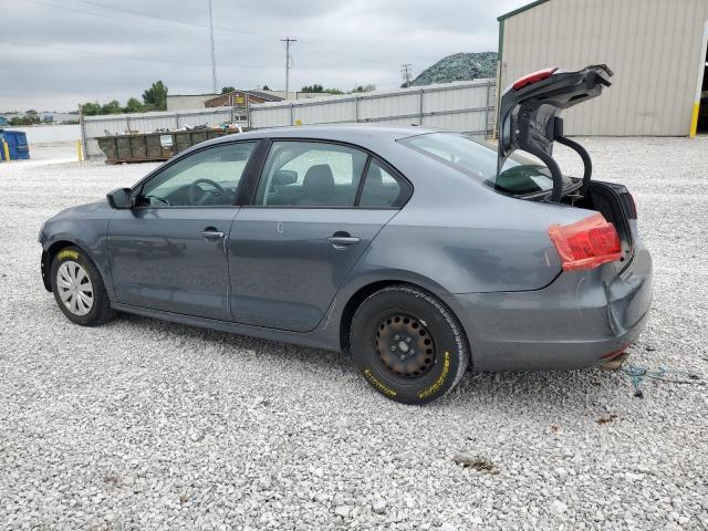 3VW2K7AJXEM324903 - 2014 VOLKSWAGEN JETTA BASE 灰色 照片 2