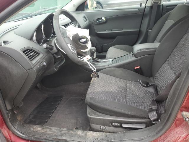 1G1ZC5E14BF280009 - 2011 CHEVROLET MALIBU 1LT BURGUNDY photo 7