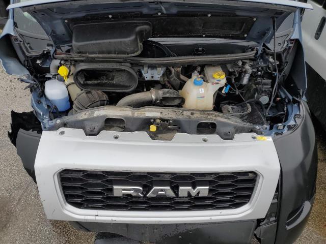 3C6MRVJG3ME535649 - 2021 RAM PROMASTER 3500 HIGH ლურჯი ფოტო 12