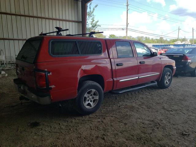 1D7HE58N66S501611 - 2006 DODGE DAKOTA QUAD LARAMIE RED photo 3