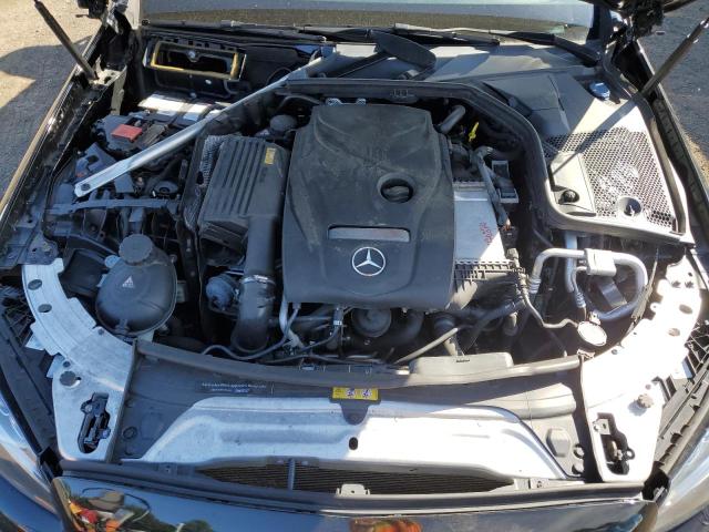 WDDWF4KB5GR161079 - 2016 MERCEDES-BENZ C 300 4MATIC BLACK photo 11