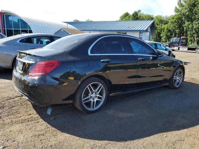WDDWF4KB5GR161079 - 2016 MERCEDES-BENZ C 300 4MATIC BLACK photo 3