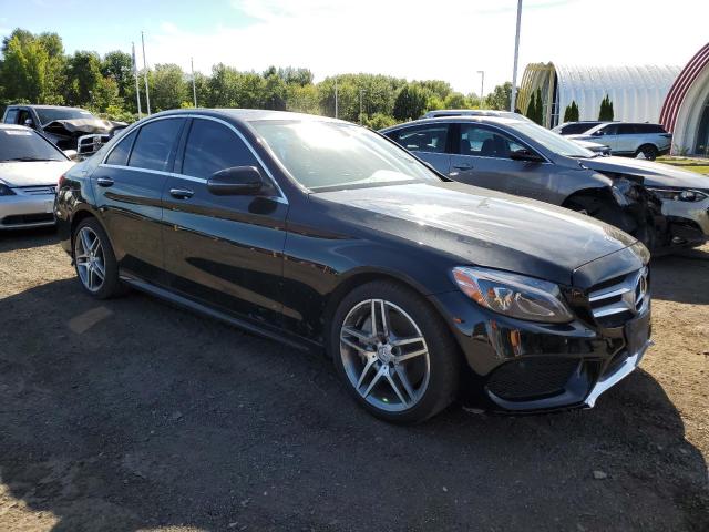 WDDWF4KB5GR161079 - 2016 MERCEDES-BENZ C 300 4MATIC BLACK photo 4