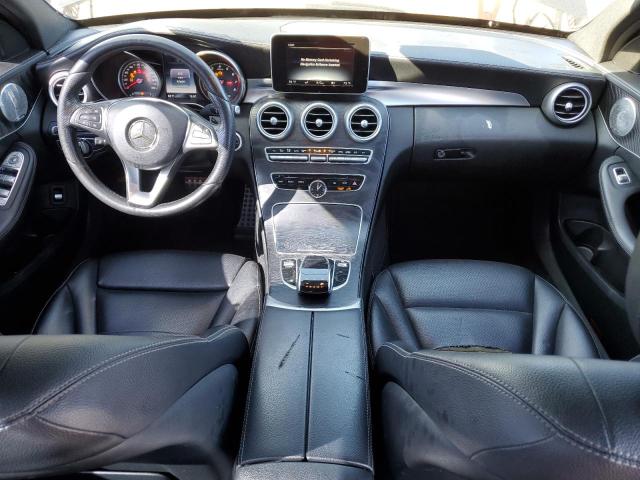 WDDWF4KB5GR161079 - 2016 MERCEDES-BENZ C 300 4MATIC BLACK photo 8