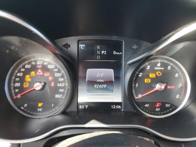 WDDWF4KB5GR161079 - 2016 MERCEDES-BENZ C 300 4MATIC BLACK photo 9