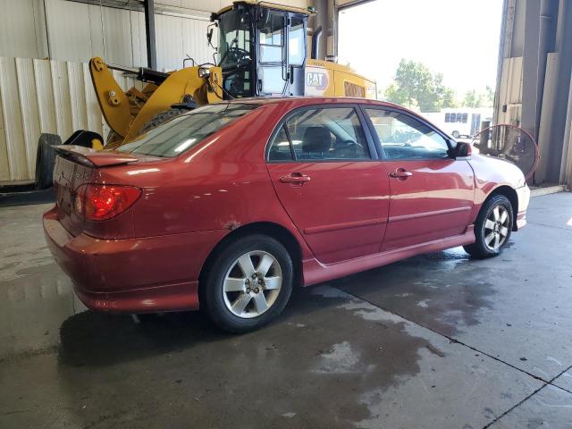 1NXBR32E04Z334063 - 2004 TOYOTA COROLLA CE RED photo 3