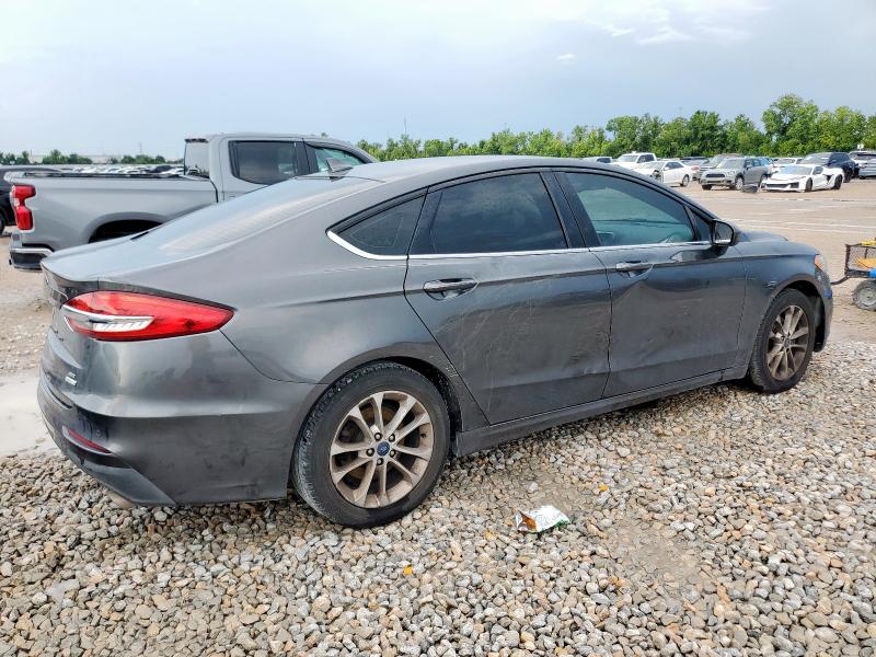 3FA6P0HD7KR170149 - 2019 FORD FUSION SE ნაცრისფერი ფოტო 3