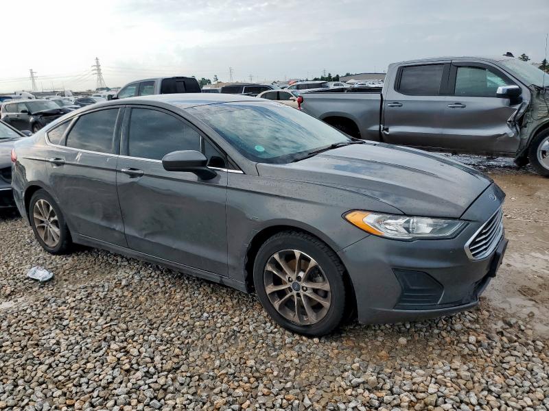 3FA6P0HD7KR170149 - 2019 FORD FUSION SE ნაცრისფერი ფოტო 4