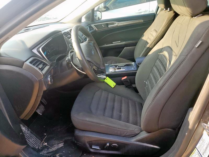 3FA6P0HD7KR170149 - 2019 FORD FUSION SE ნაცრისფერი ფოტო 7