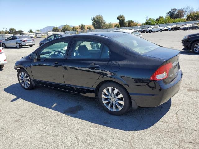 19XFA1F82AE014968 - 2010 HONDA CIVIC EX BLACK photo 2