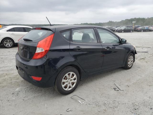 KMHCT5AE5CU018594 - 2012 HYUNDAI ACCENT GLS შავი ფოტო 3