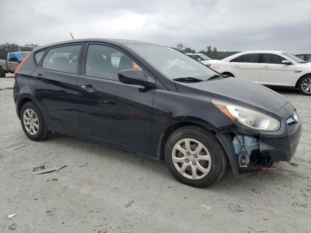 KMHCT5AE5CU018594 - 2012 HYUNDAI ACCENT GLS შავი ფოტო 4