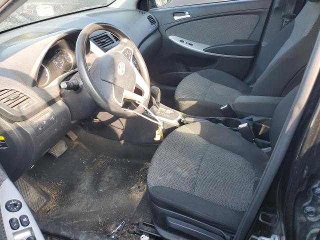 KMHCT5AE5CU018594 - 2012 HYUNDAI ACCENT GLS შავი ფოტო 7