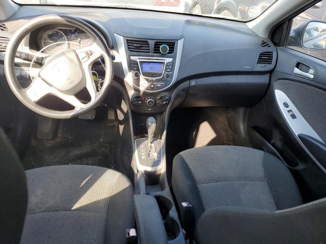 KMHCT5AE5CU018594 - 2012 HYUNDAI ACCENT GLS შავი ფოტო 8