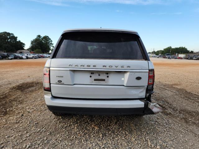 SALGS2PF2GA306788 - 2016 LAND ROVER RANGE ROVER HSE WHITE photo 6