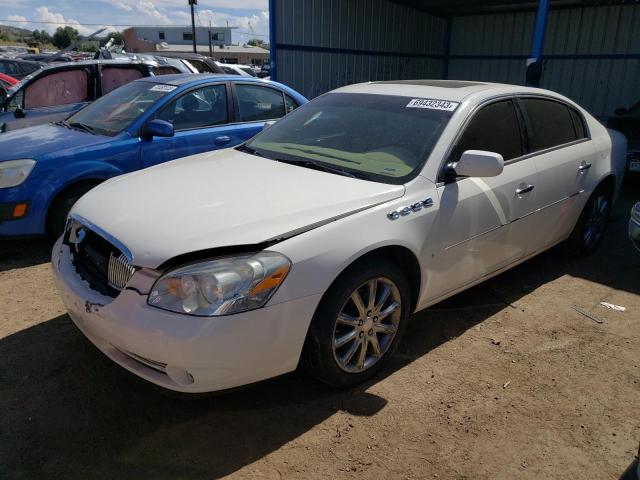 1G4HE57Y57U123210 - 2007 BUICK LUCERNE CXS WHITE photo 1