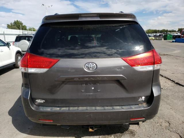 5TDJK3DCXDS067955 - 2013 TOYOTA SIENNA LE GRAY photo 6