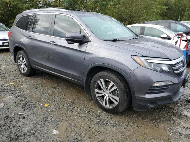 5FNYF6H67GB022960 - 2016 HONDA PILOT EXL GRAY photo 4