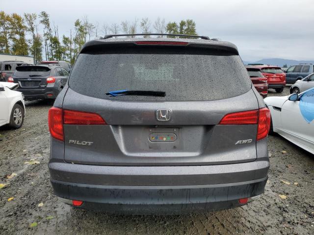 5FNYF6H67GB022960 - 2016 HONDA PILOT EXL GRAY photo 6