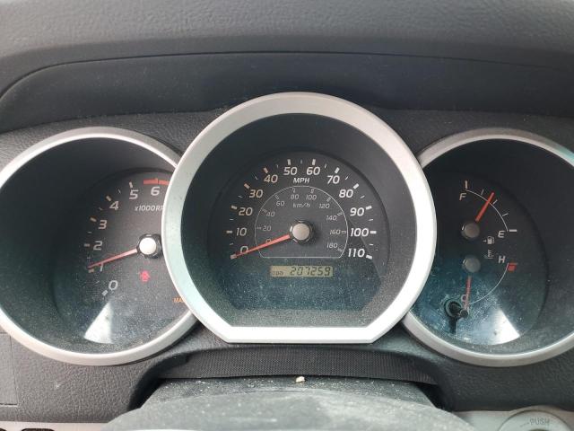 JTEBU14R380129403 - 2008 TOYOTA 4RUNNER SR5 Srebrny zdjęcie 9