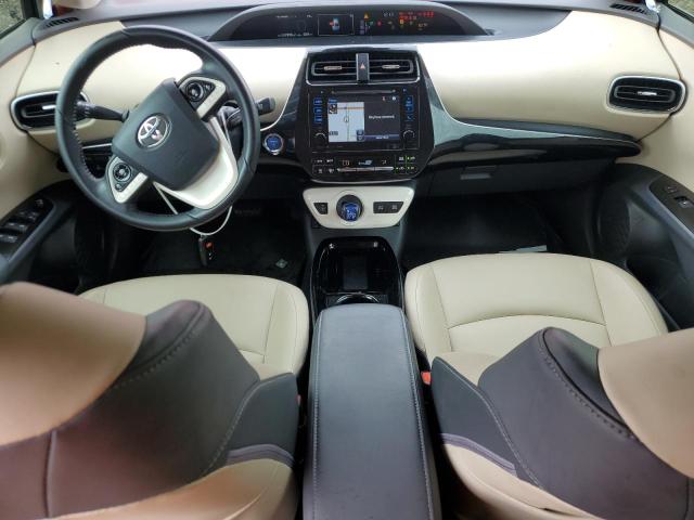 JTDKARFU7H3531243 - 2017 TOYOTA PRIUS RED photo 8