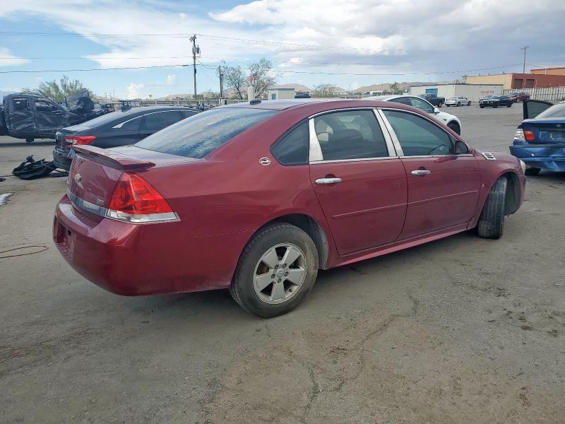 2G1WT57K791186362 - 2009 CHEVROLET IMPALA 1LT BURGUNDY photo 3