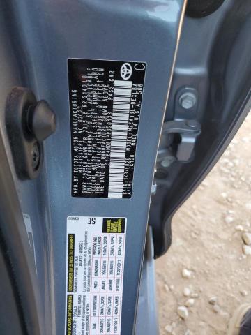 5YFB4MDE4PP020133 - 2023 TOYOTA COROLLA LE GRAY photo 12