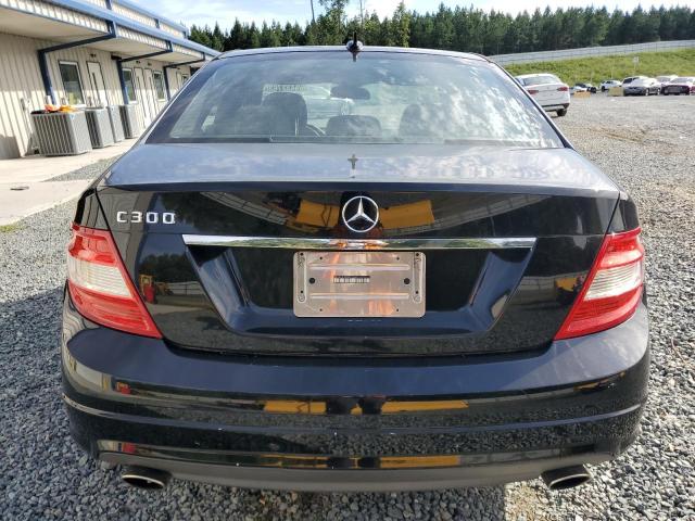 WDDGF5EB5AR120061 - 2010 MERCEDES-BENZ C 300 BLACK photo 6