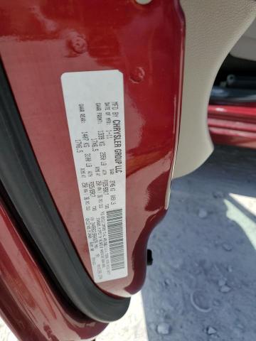 2A4RR8DG1BR645679 - 2011 CHRYSLER TOWN & COU TOURING L BURGUNDY photo 13