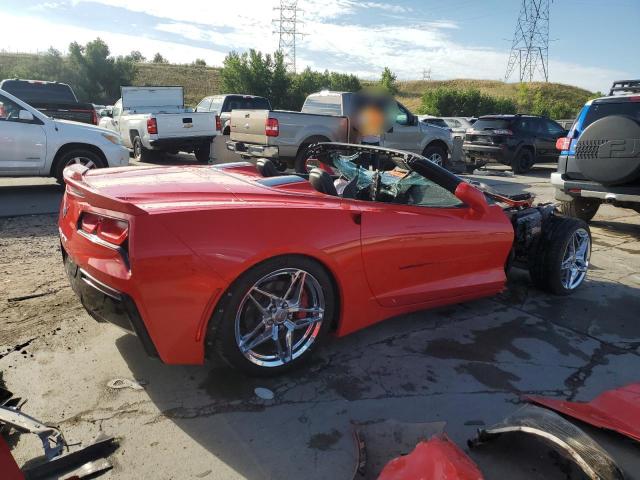 1G1YA3D71E5110065 - 2014 CHEVROLET CORVETTE STINGRAY 1LT RED photo 3