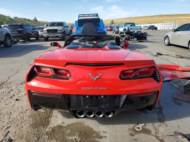 1G1YA3D71E5110065 - 2014 CHEVROLET CORVETTE STINGRAY 1LT RED photo 6