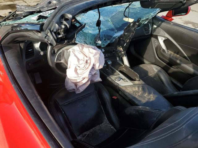 1G1YA3D71E5110065 - 2014 CHEVROLET CORVETTE STINGRAY 1LT RED photo 8